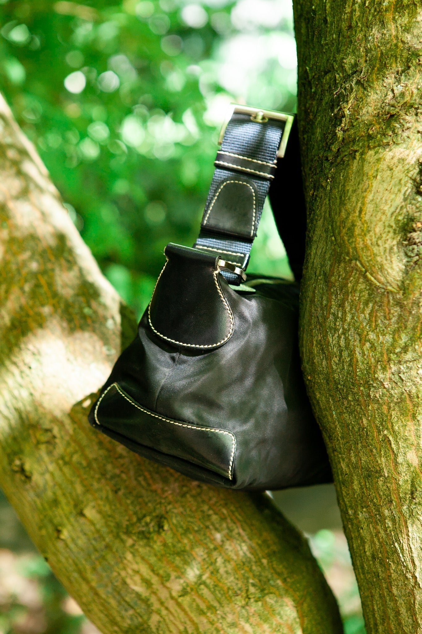 PRADA Baguette Bag Nylon Darkblue