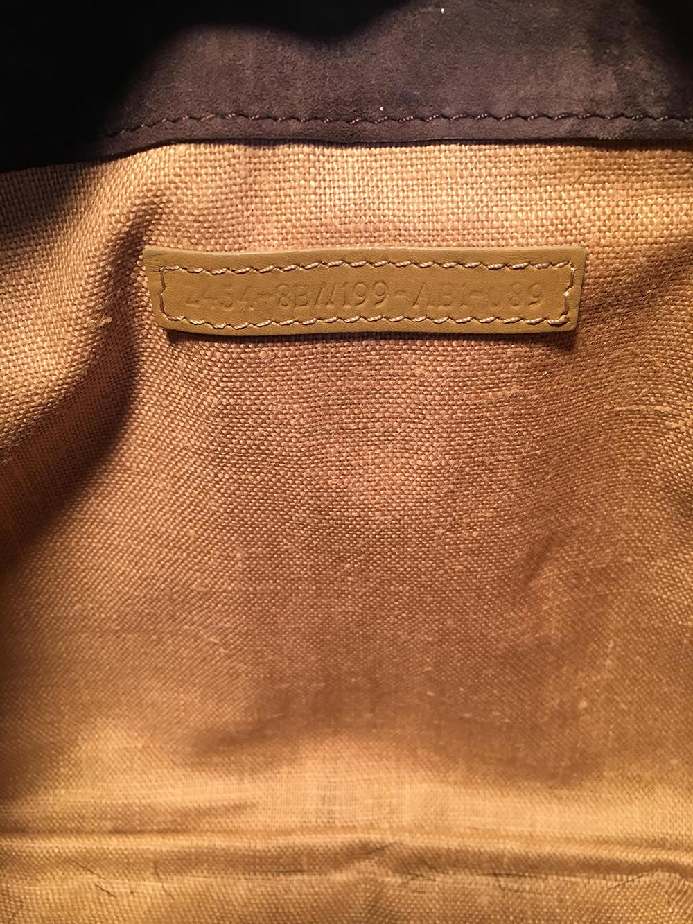 FENDI Rare Limited Edition Brown Alligator and Mink Fur Satchel Handbag