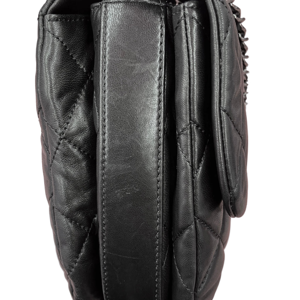 Chanel Black Lambskin Shoulder Bag