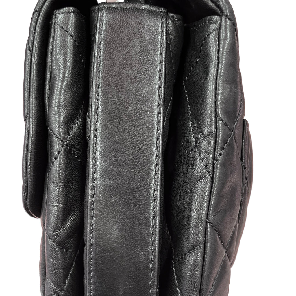 Chanel Black Lambskin Shoulder Bag