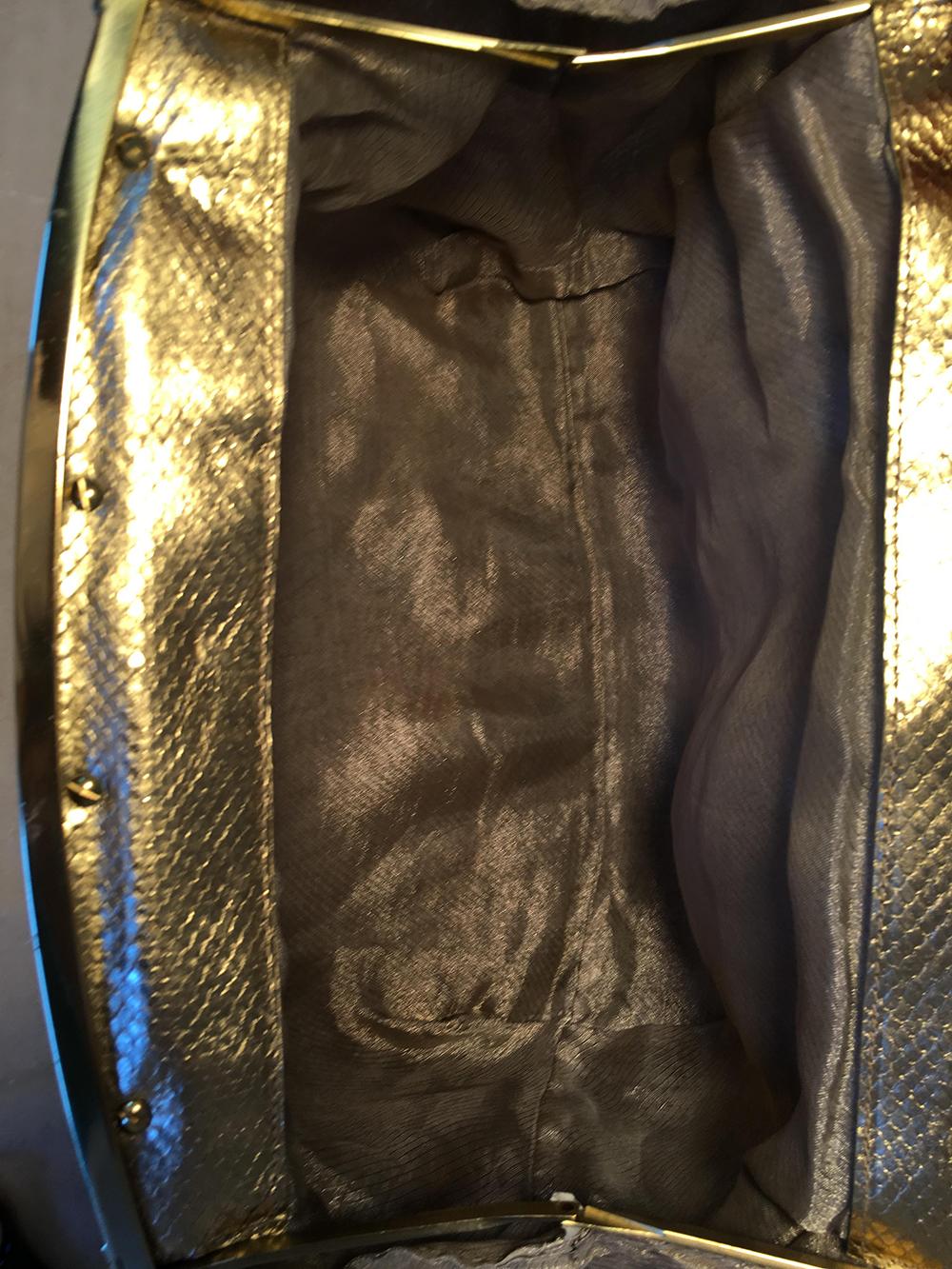 FENDI Sheer Silk Organza Hand Beaded Floral Embroidered Tote