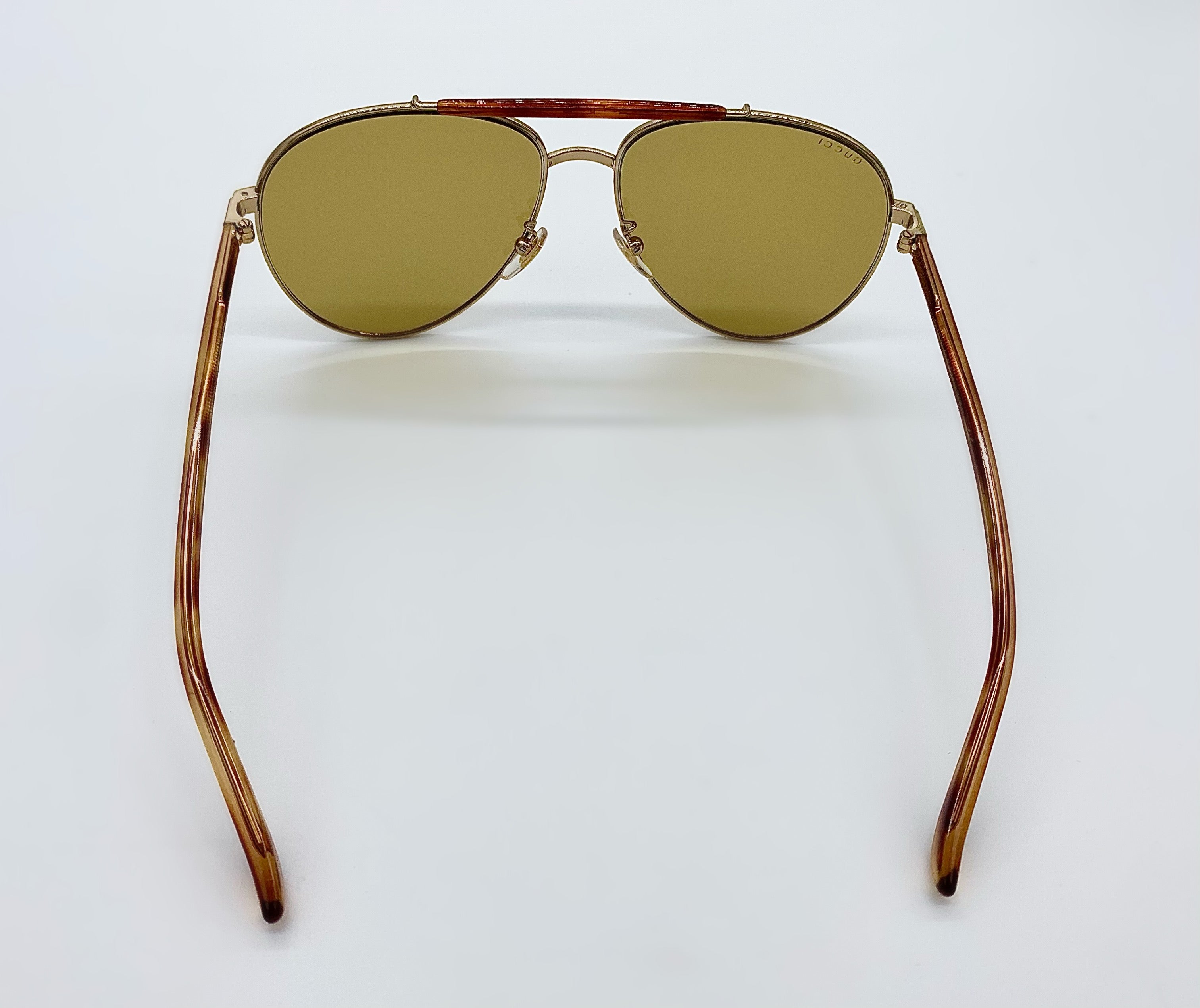 GUCCI AVIATOR SUNGLASSES GG0014S
