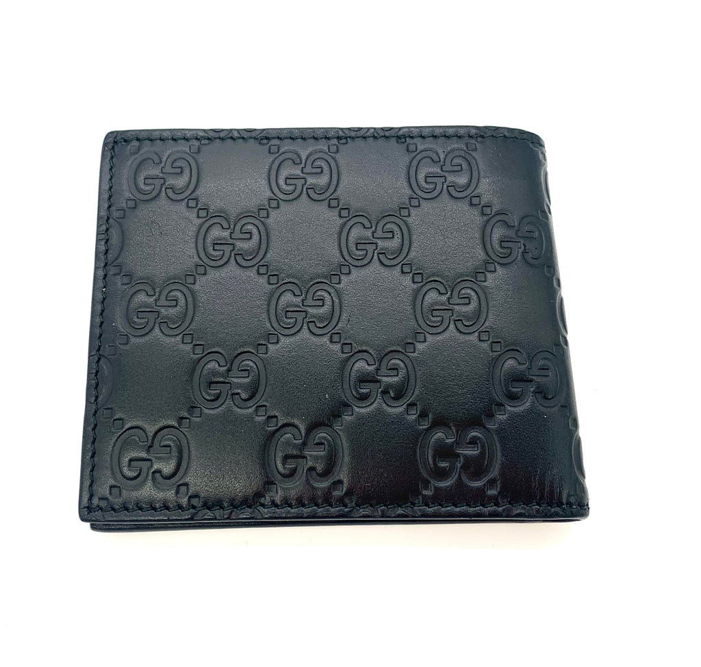 GUCCI SIGNATURE BI-FOLD WALLET