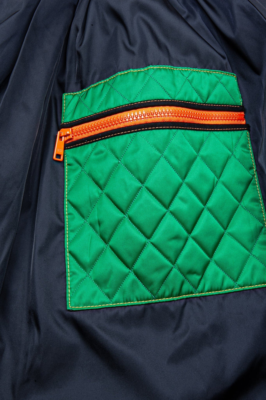 PRADA Skirt Nylon Blue Green
