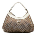 GUCCI GG Canvas Abbey D-Ring Hobo Hobo Bag