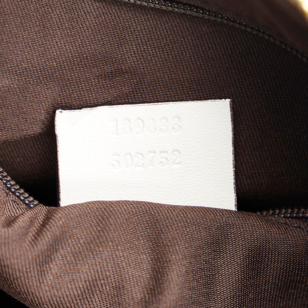 GUCCI GG Canvas Abbey D-Ring Hobo Hobo Bag