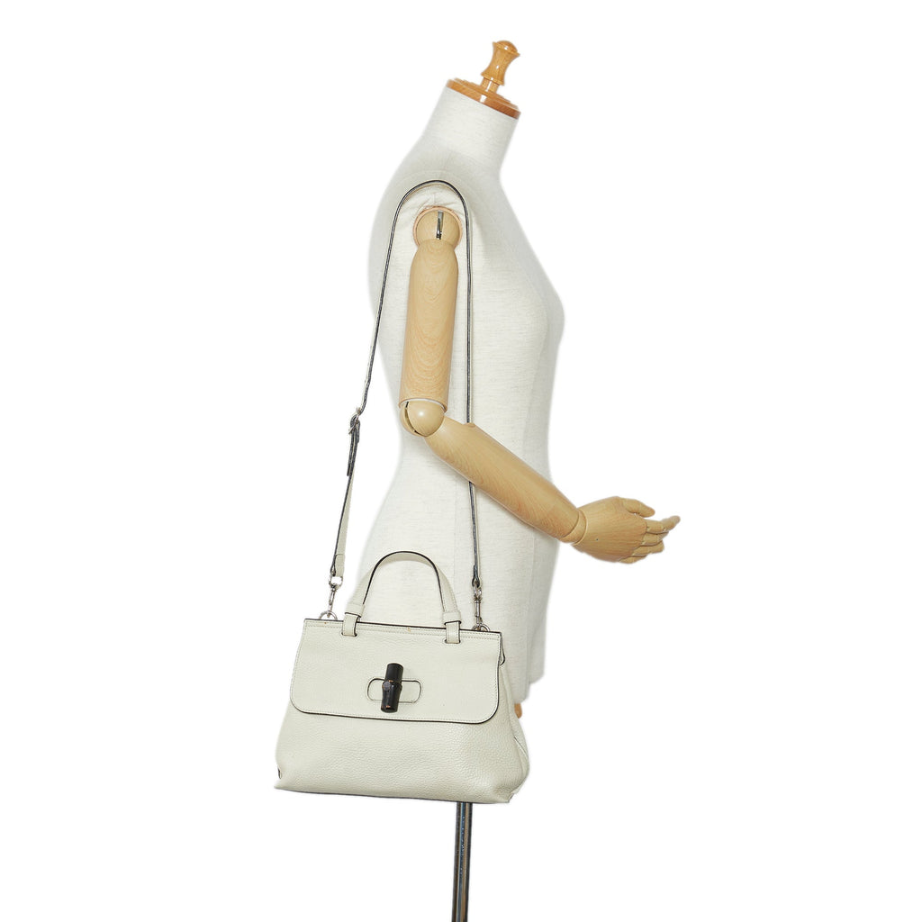 GUCCI Small Bamboo Daily Satchel