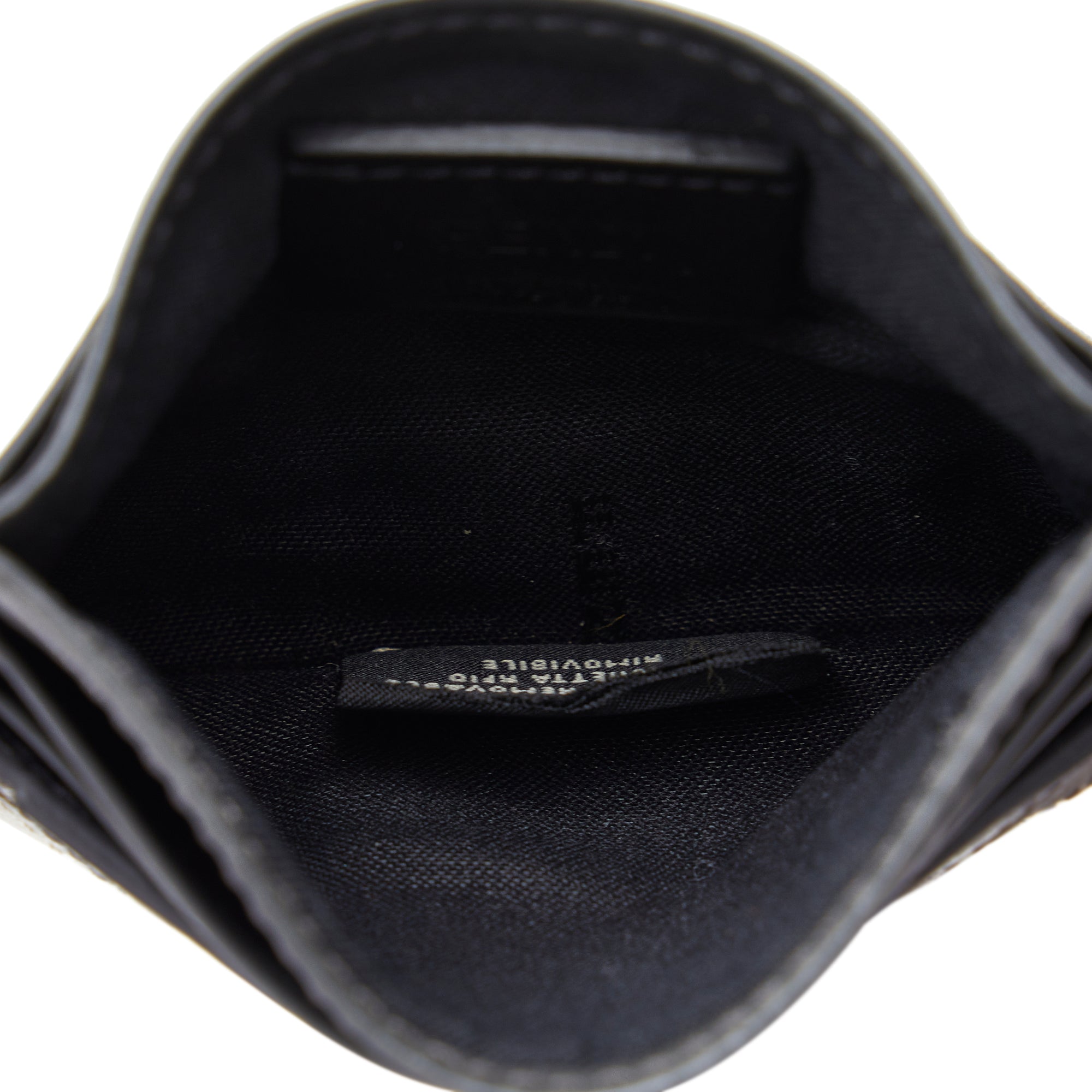 FENDI Monster Leather Card Holder