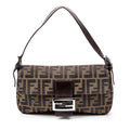 FENDI Zucca Canvas Baguette