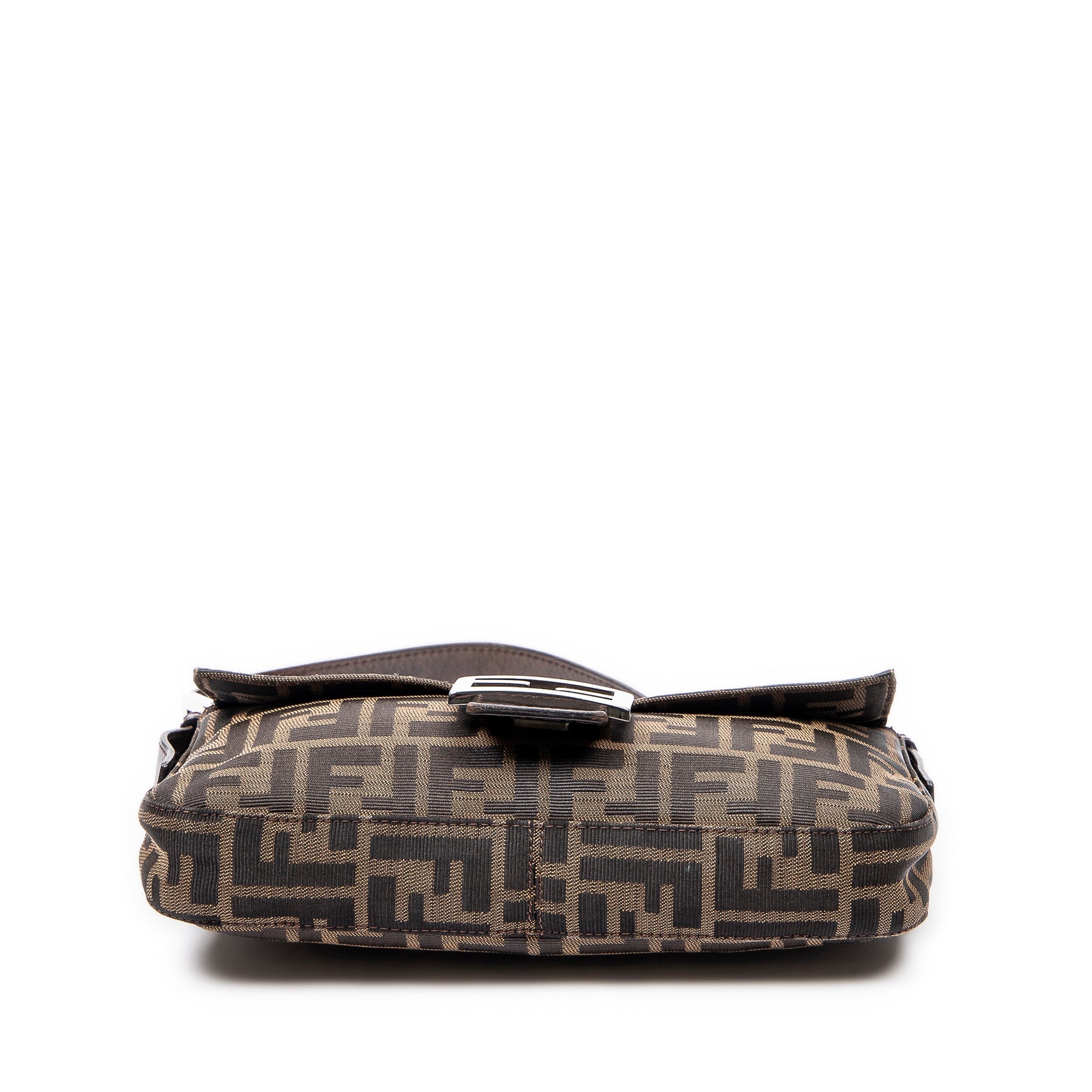 FENDI Zucca Canvas Baguette