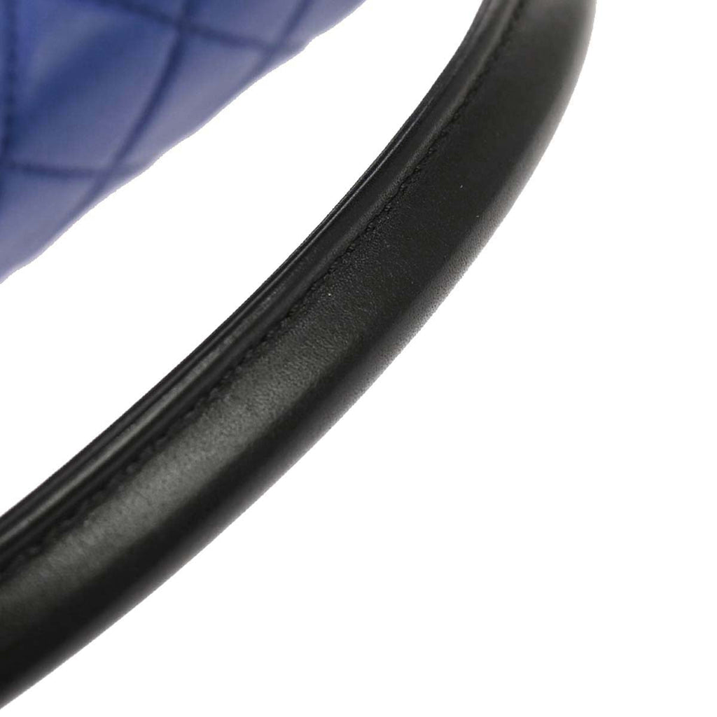 Chanel 2013-2014 Blue Lambskin Hula Hoop Small Handbag