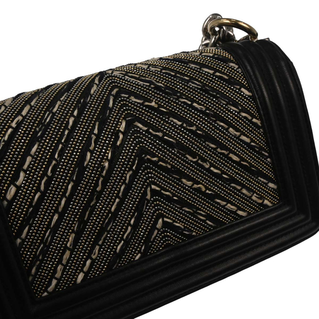 Boy Chanel 2018 Black Lambskin Small Chain Shoulder Bag