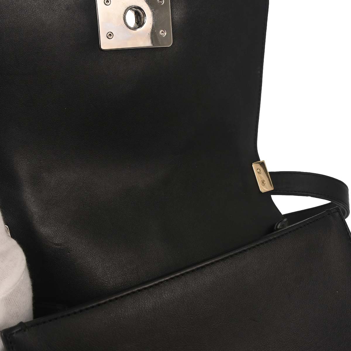 Boy Chanel 2018 Black Lambskin Small Chain Shoulder Bag
