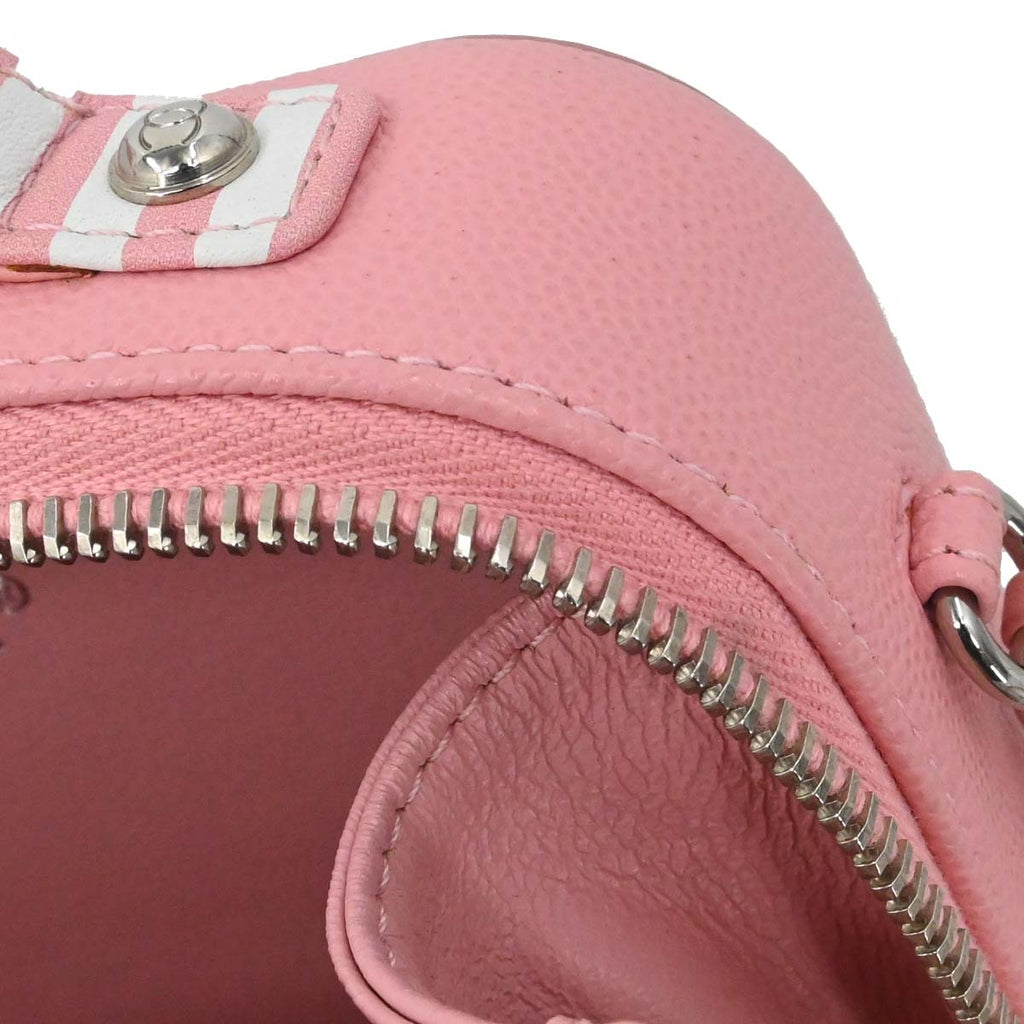 Chanel 2019 Pink Caviar Skin CC Filigree 2way Shoulder Vanity Handbag
