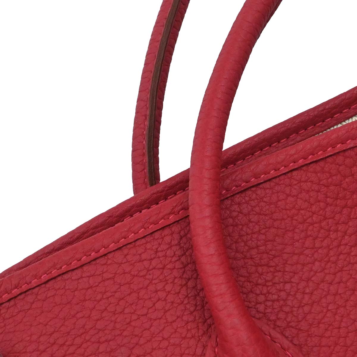 Hermes Rouge Grenat Negonda Garden Party 36 PM Tote Bag