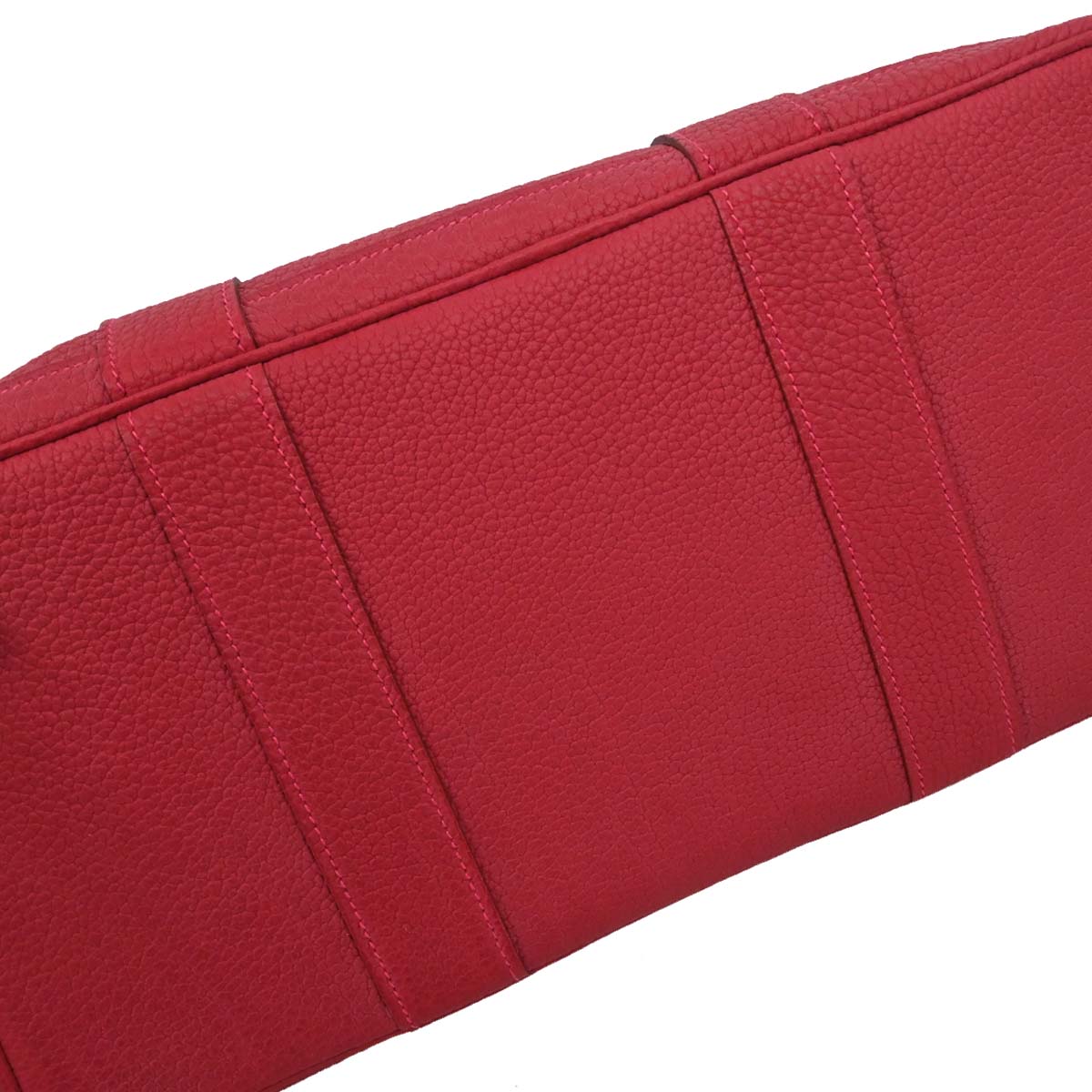 Hermes Rouge Grenat Negonda Garden Party 36 PM Tote Bag