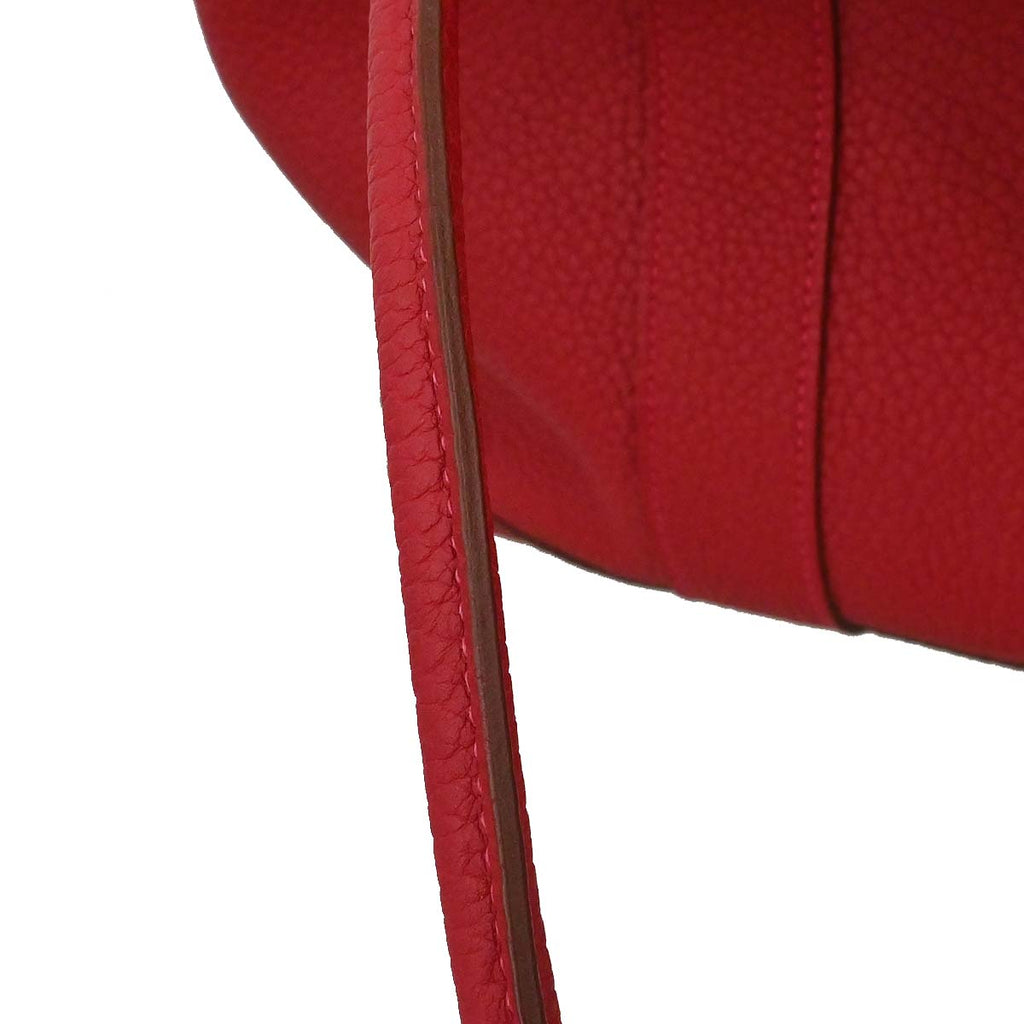Hermes Rouge Grenat Negonda Garden Party 36 PM Tote Bag