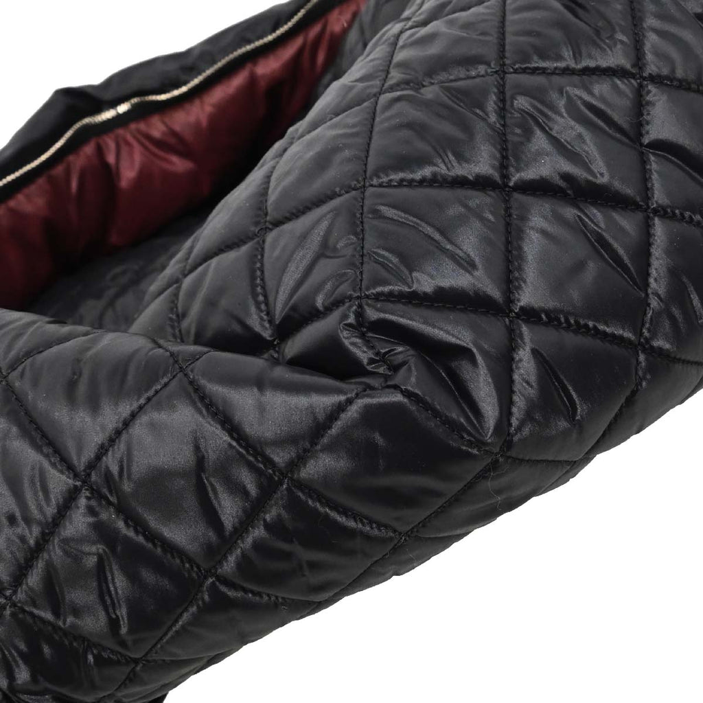 Chanel 2016-2017 Black Nylon Coco Cocoon Backpack