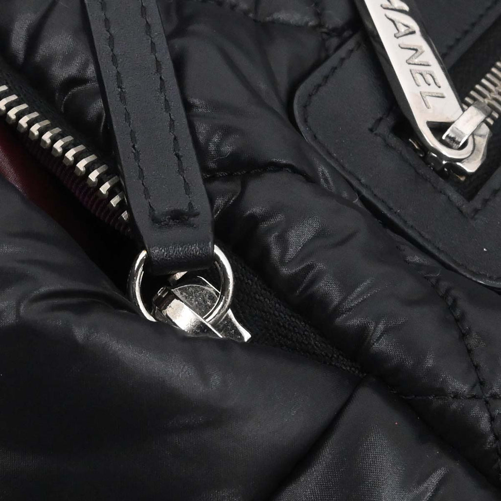 Chanel 2016-2017 Black Nylon Coco Cocoon Backpack