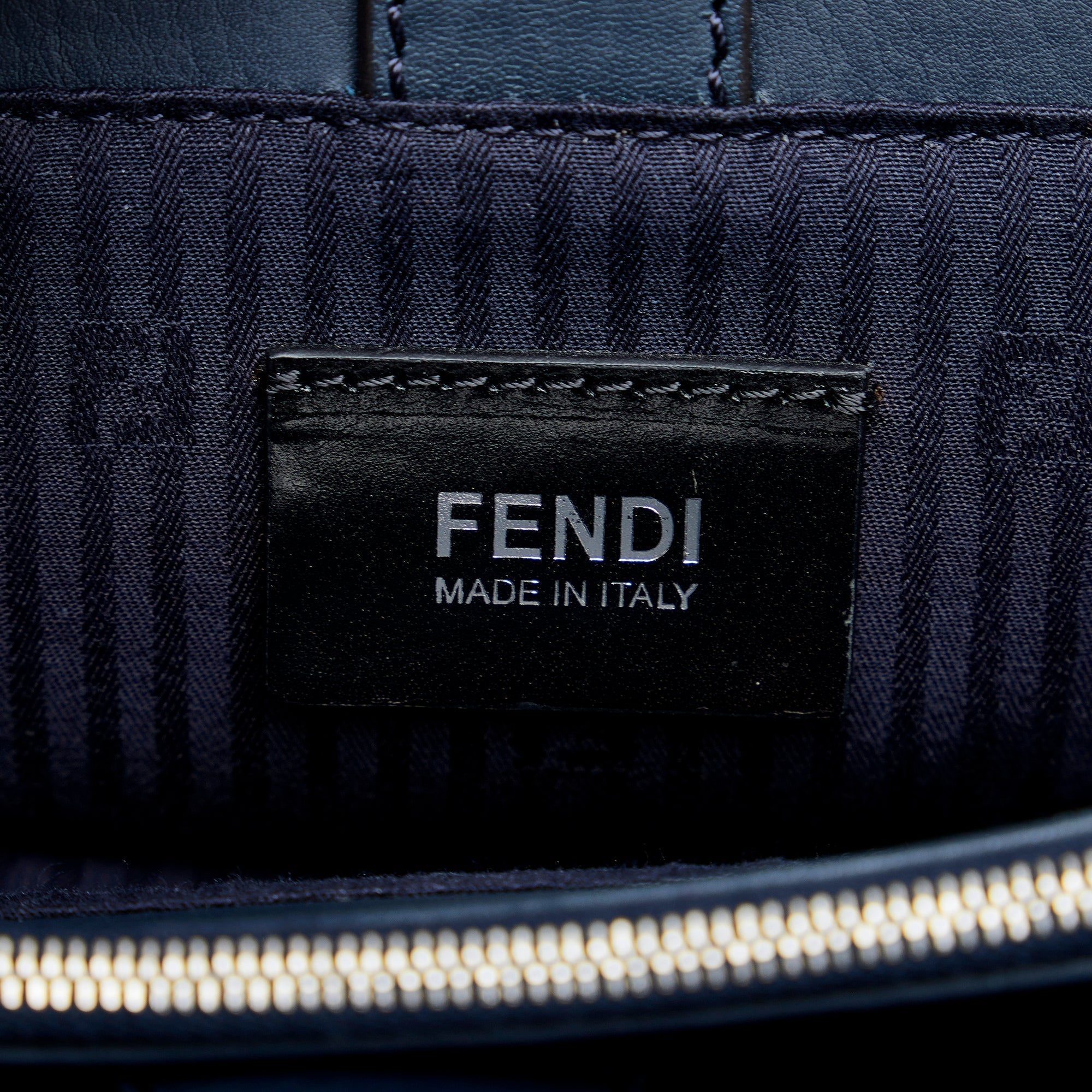 FENDI Small Raffia 2Jours Satchel