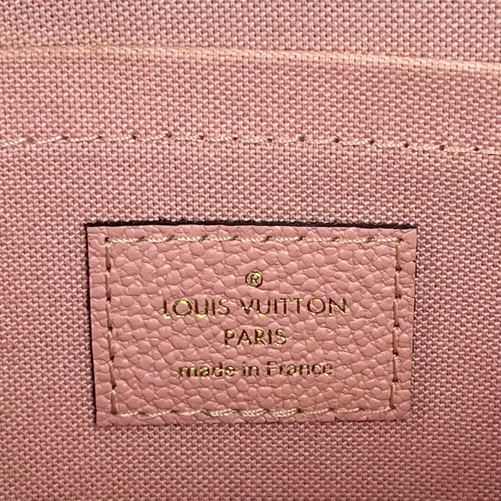 LOUIS VUITTON Empreinte Daily Pouch Rose Poudre