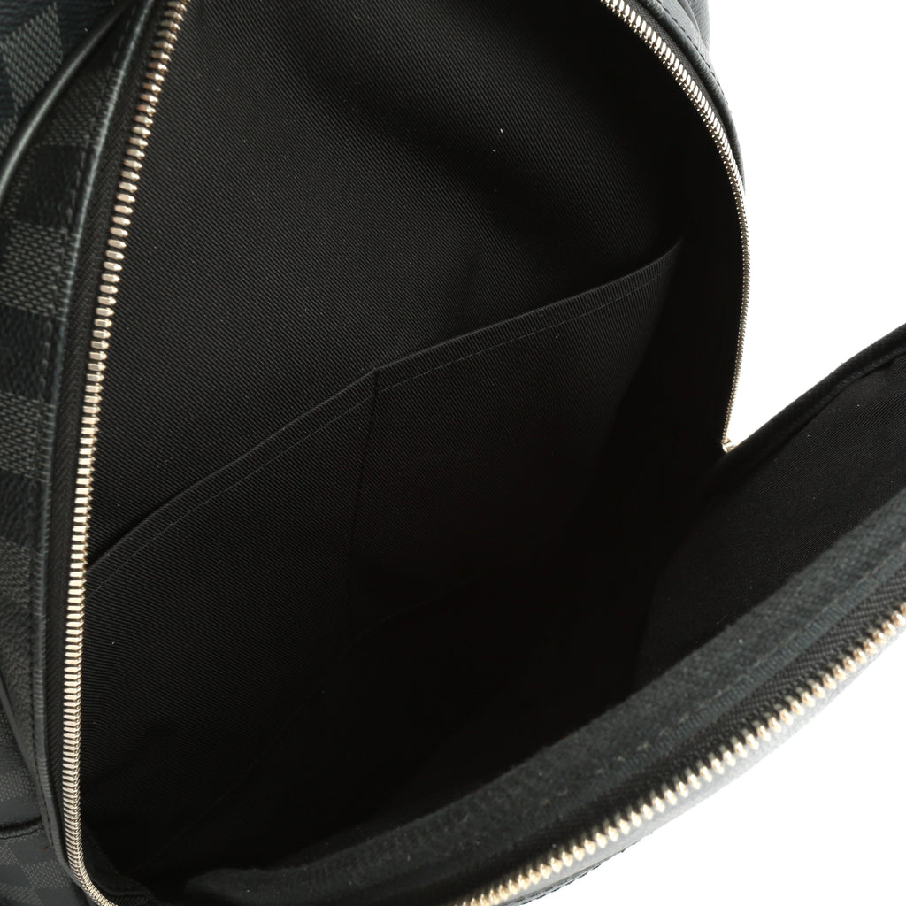LOUIS VUITTON Michael Nv2 Backpack Damier Graphite