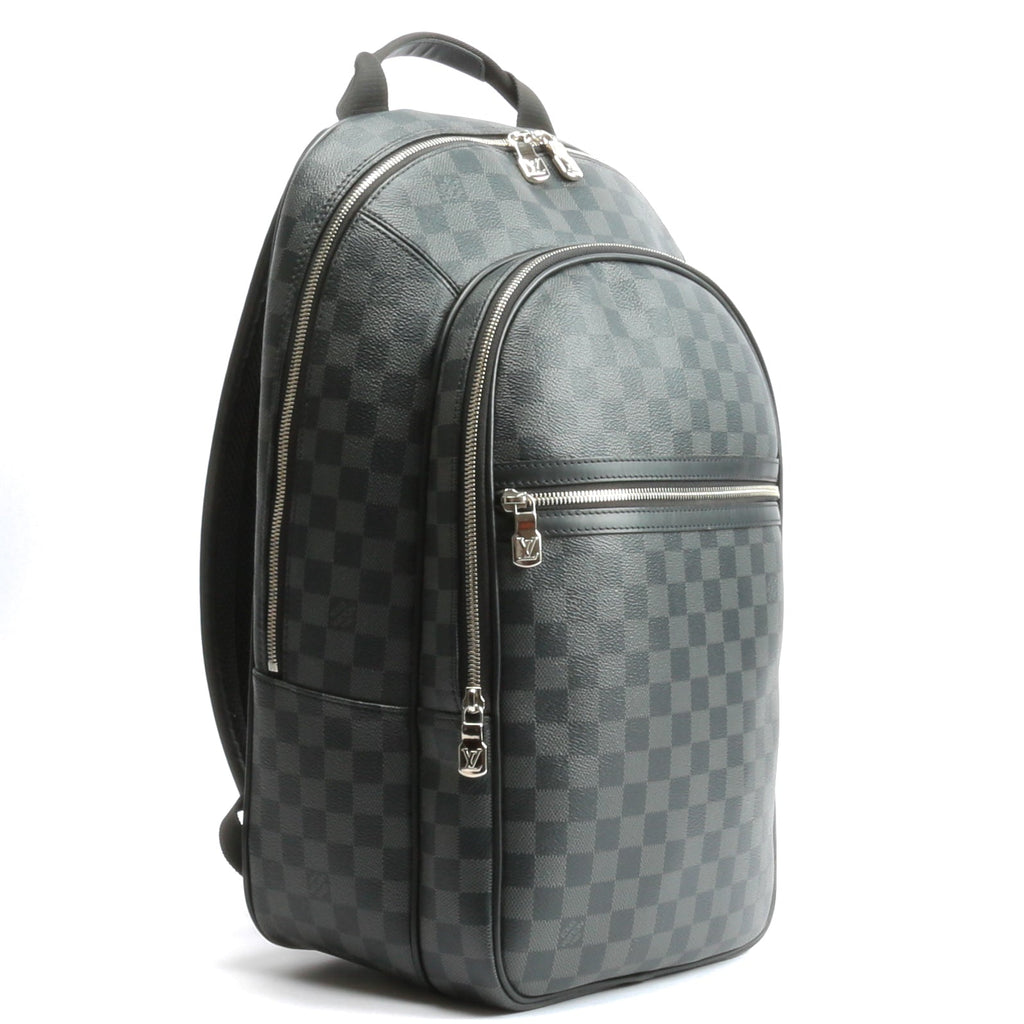 LOUIS VUITTON Michael Nv2 Backpack Damier Graphite