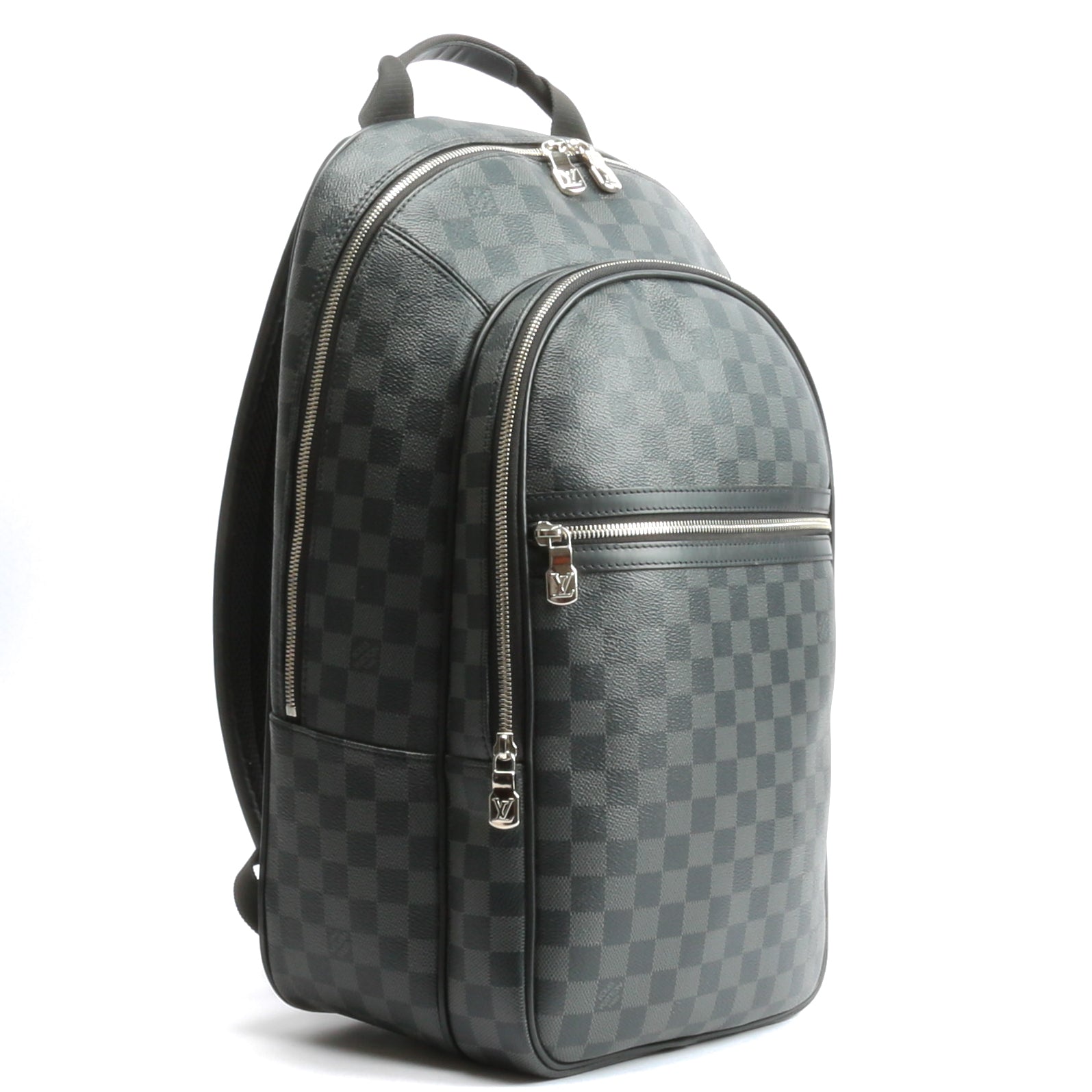LOUIS VUITTON Michael Nv2 Backpack Damier Graphite