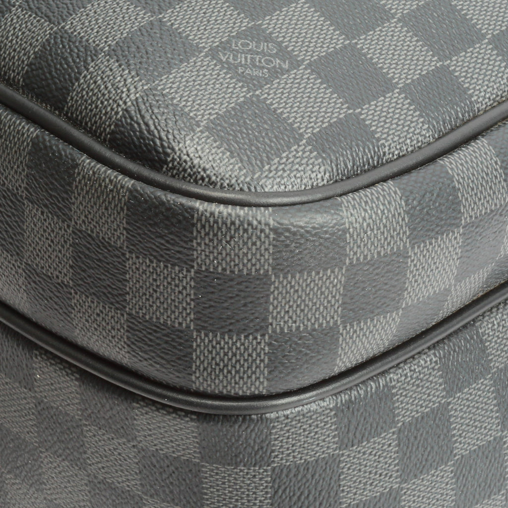 LOUIS VUITTON Michael Nv2 Backpack Damier Graphite