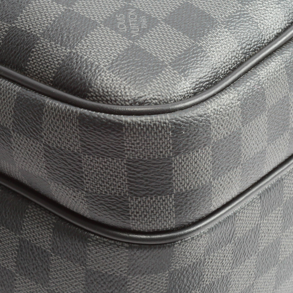 LOUIS VUITTON Michael Nv2 Backpack Damier Graphite
