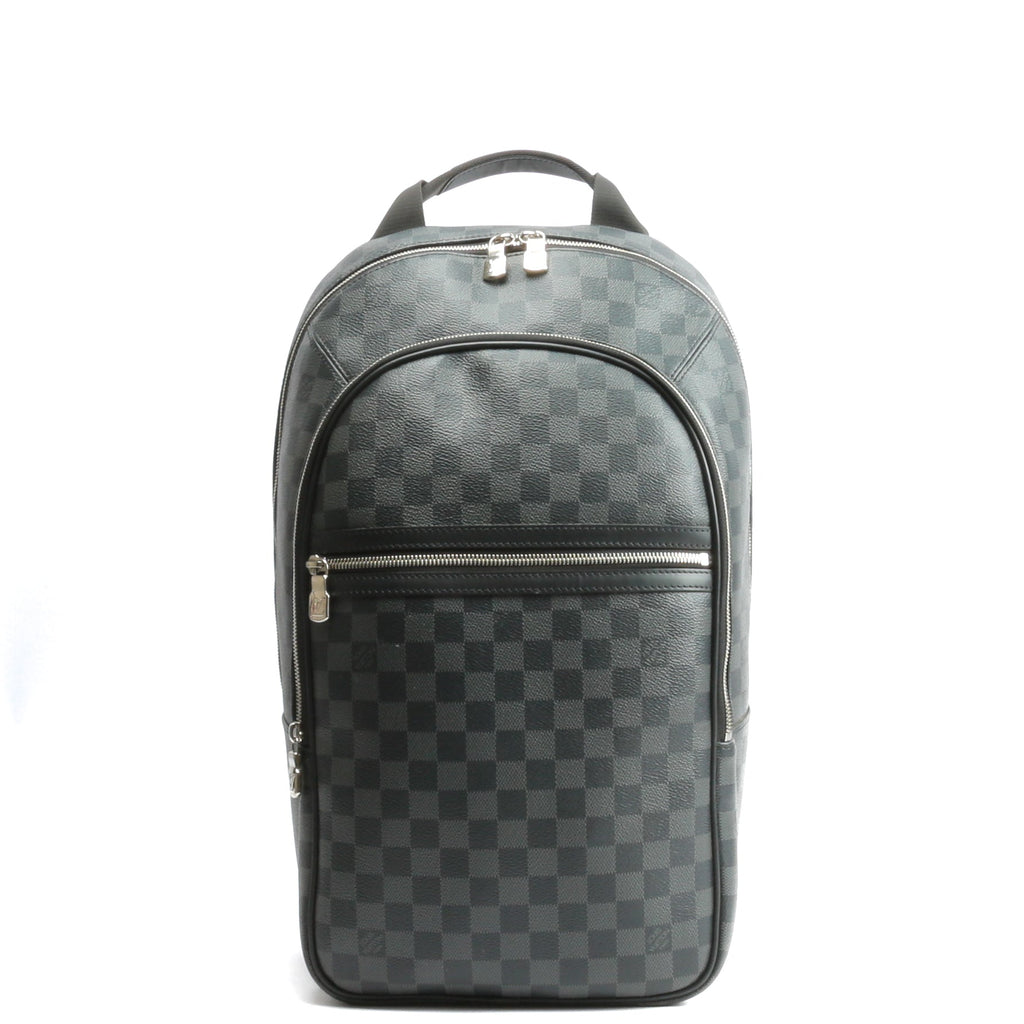 LOUIS VUITTON Michael Nv2 Backpack Damier Graphite