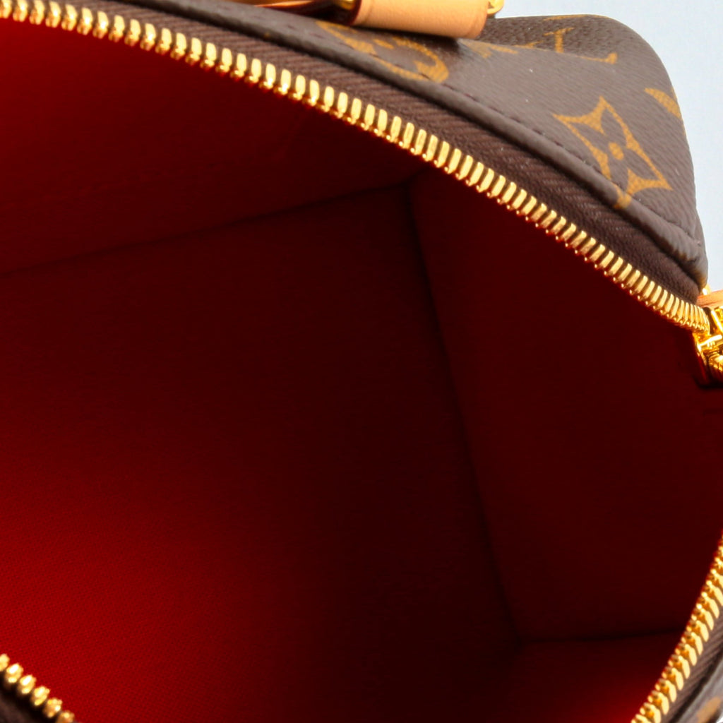 LOUIS VUITTON Monogram Speedy Bandouliere 20