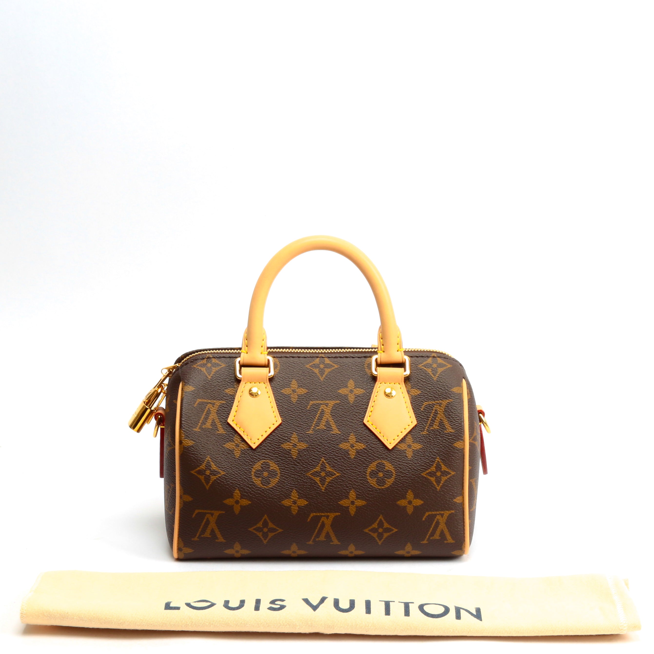 LOUIS VUITTON Monogram Speedy Bandouliere 20