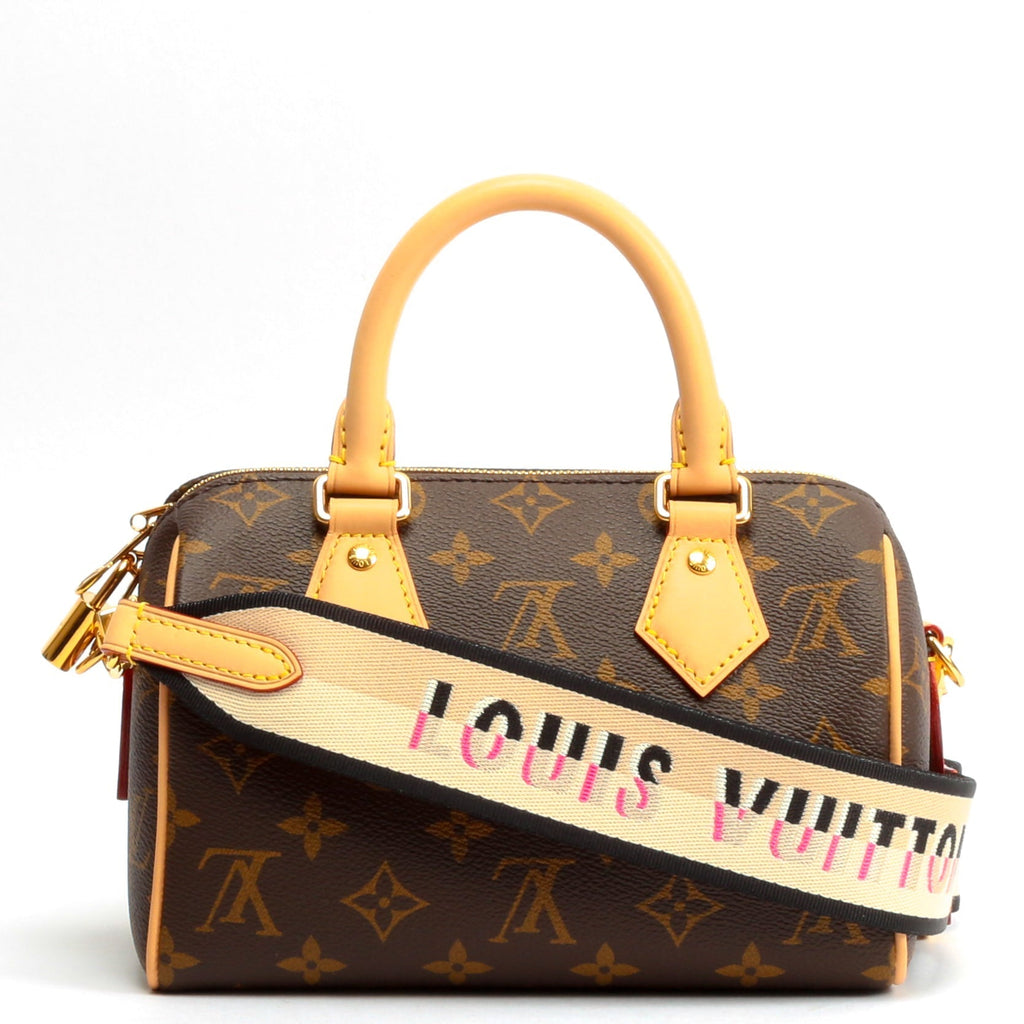 LOUIS VUITTON Monogram Speedy Bandouliere 20