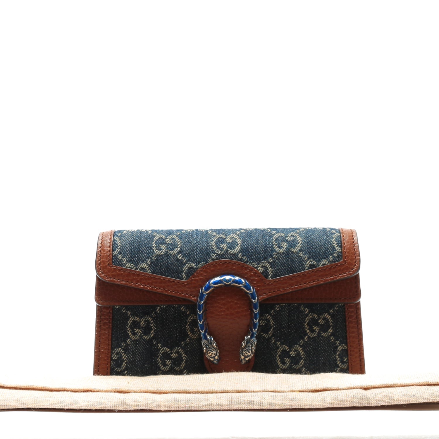GUCCI GG Denim Super Mini Dionysus