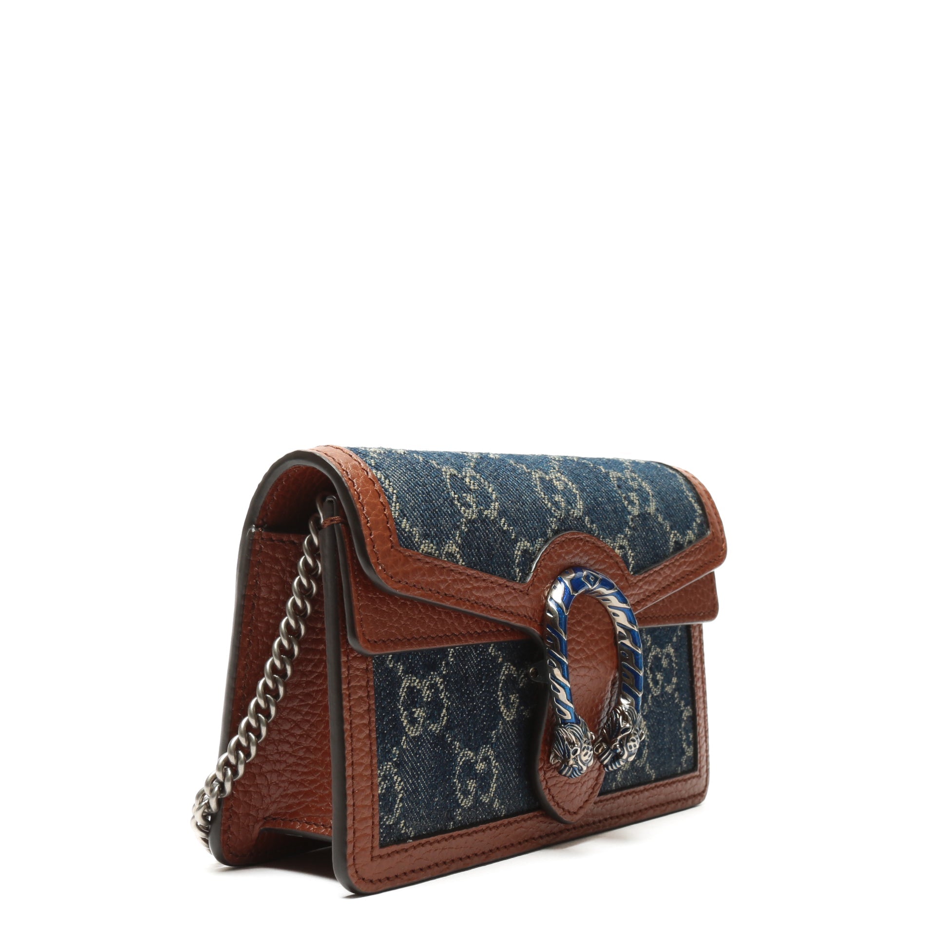 GUCCI GG Denim Super Mini Dionysus