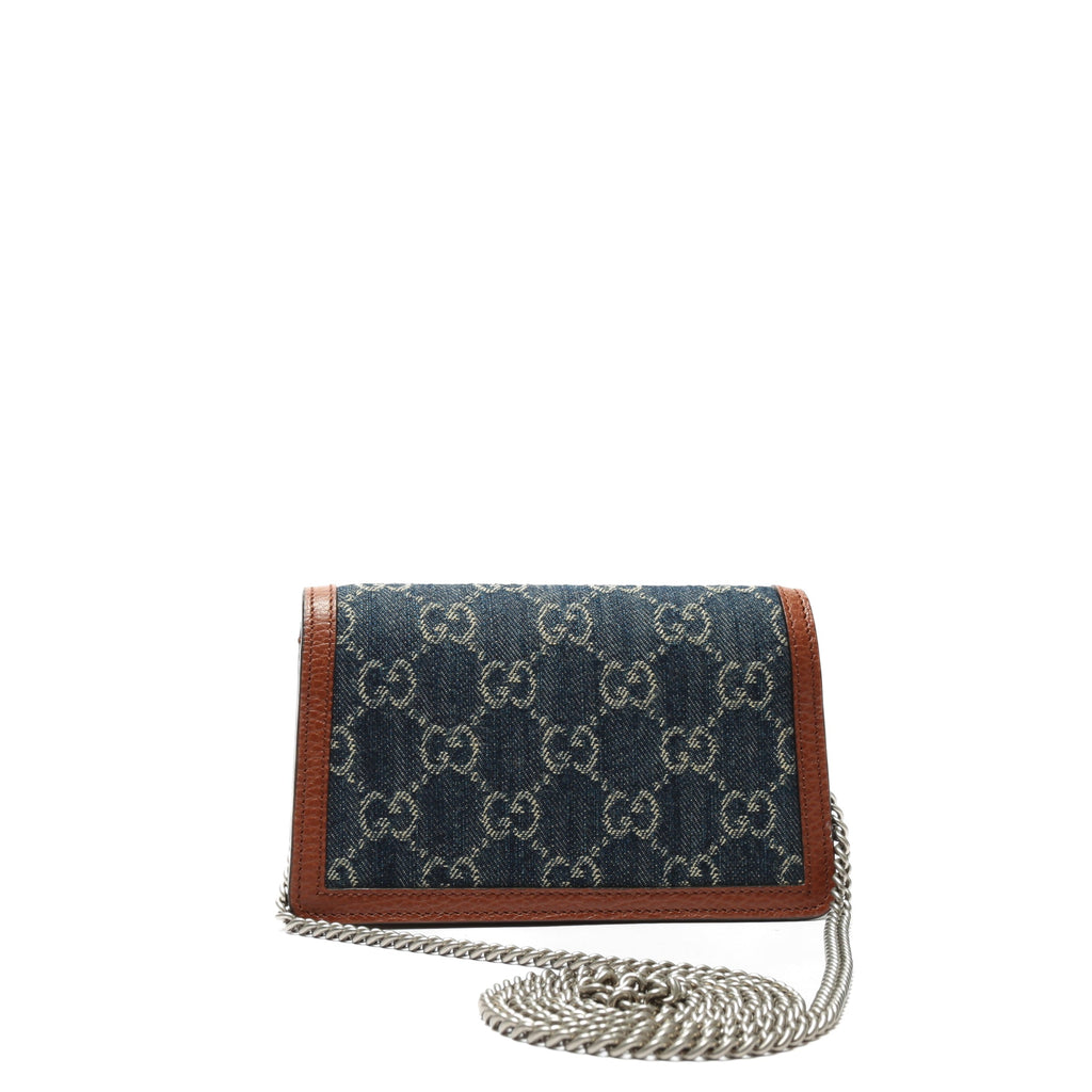 GUCCI GG Denim Super Mini Dionysus