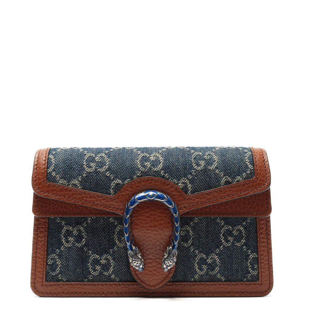 GUCCI GG Denim Super Mini Dionysus
