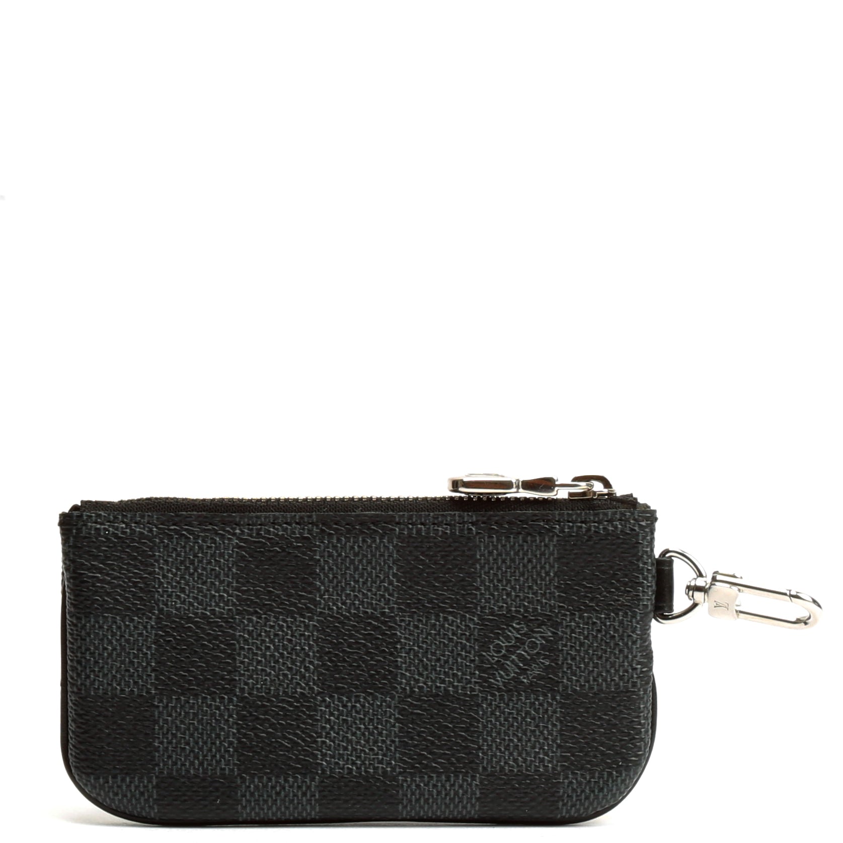 LOUIS VUITTON Damier Graphite Coin Pouch Clip On