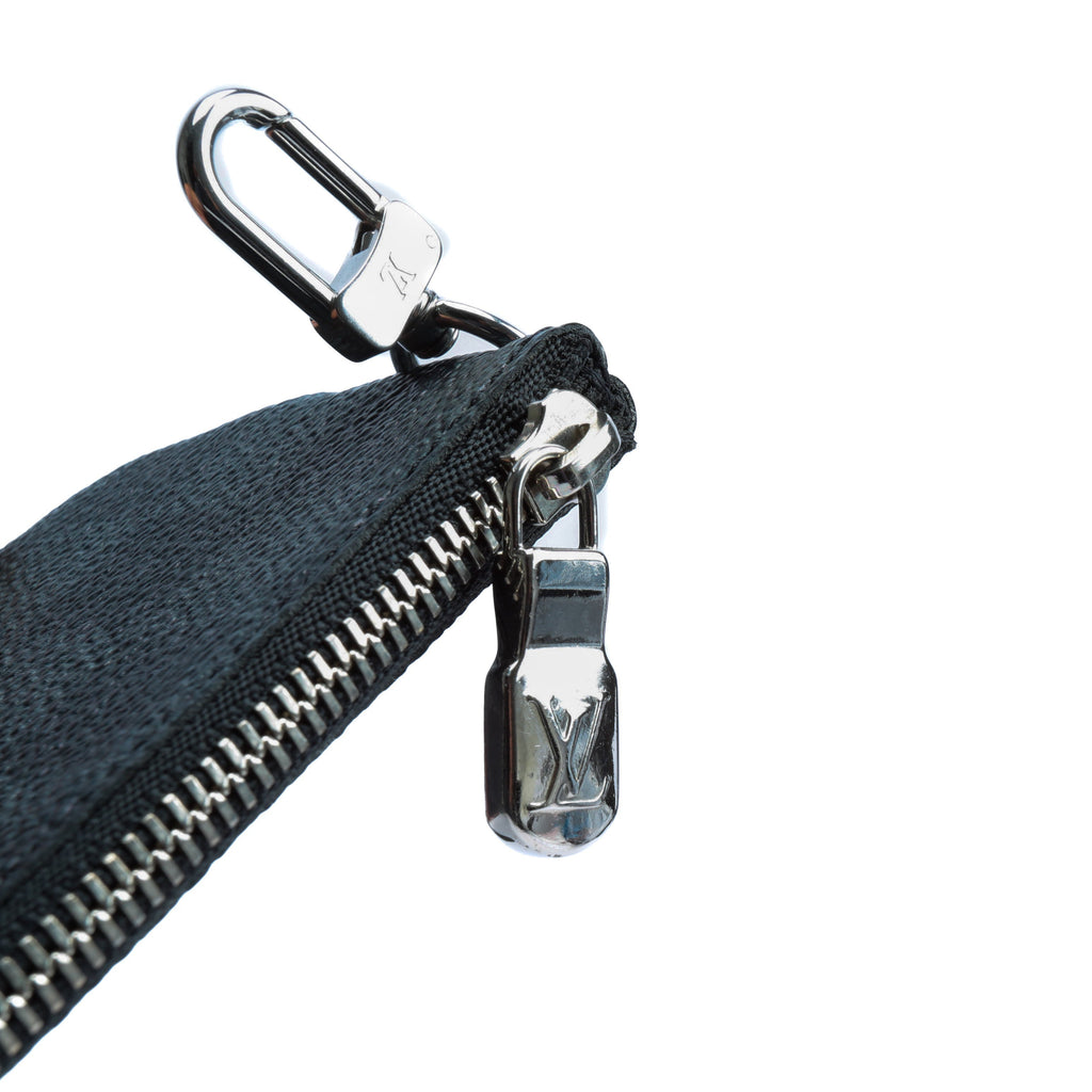 LOUIS VUITTON Damier Graphite Coin Pouch Clip On