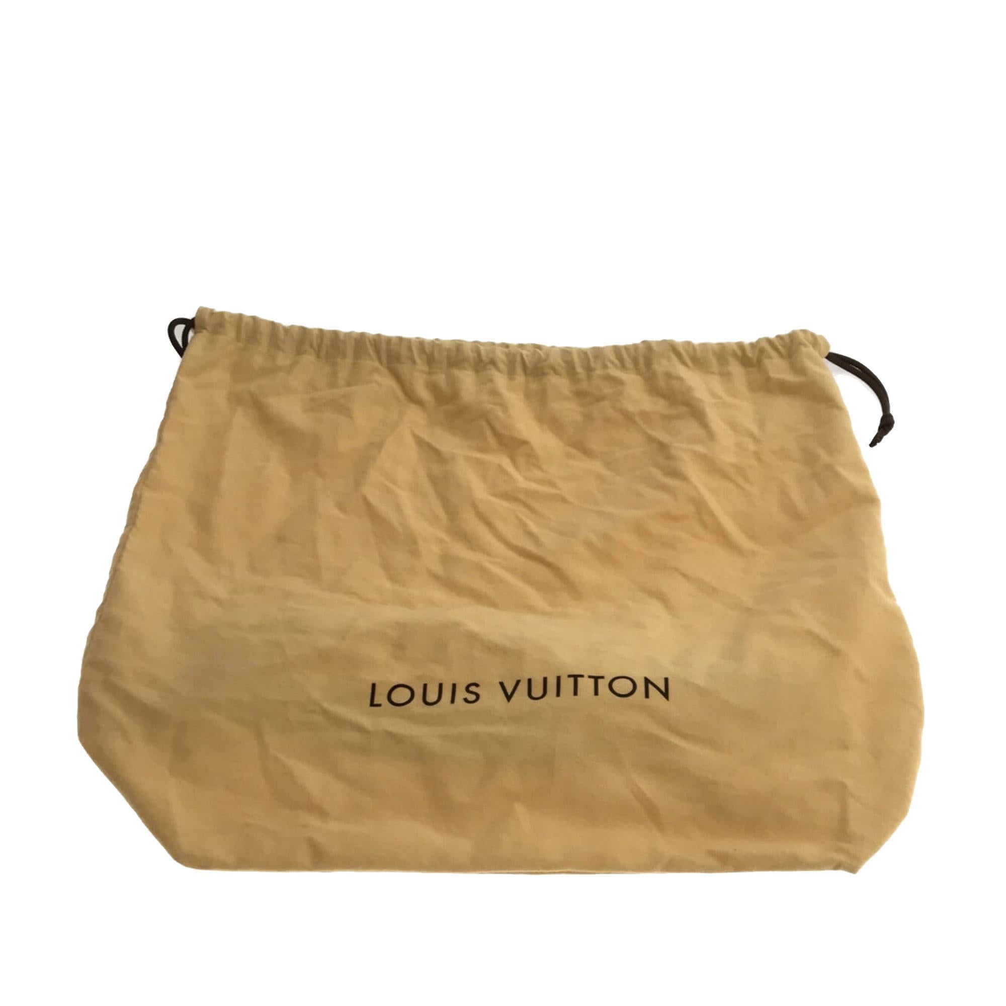 Louis Vuitton Brass Bowly Polka Dot Panama Bag (SHG-v0HWKI)