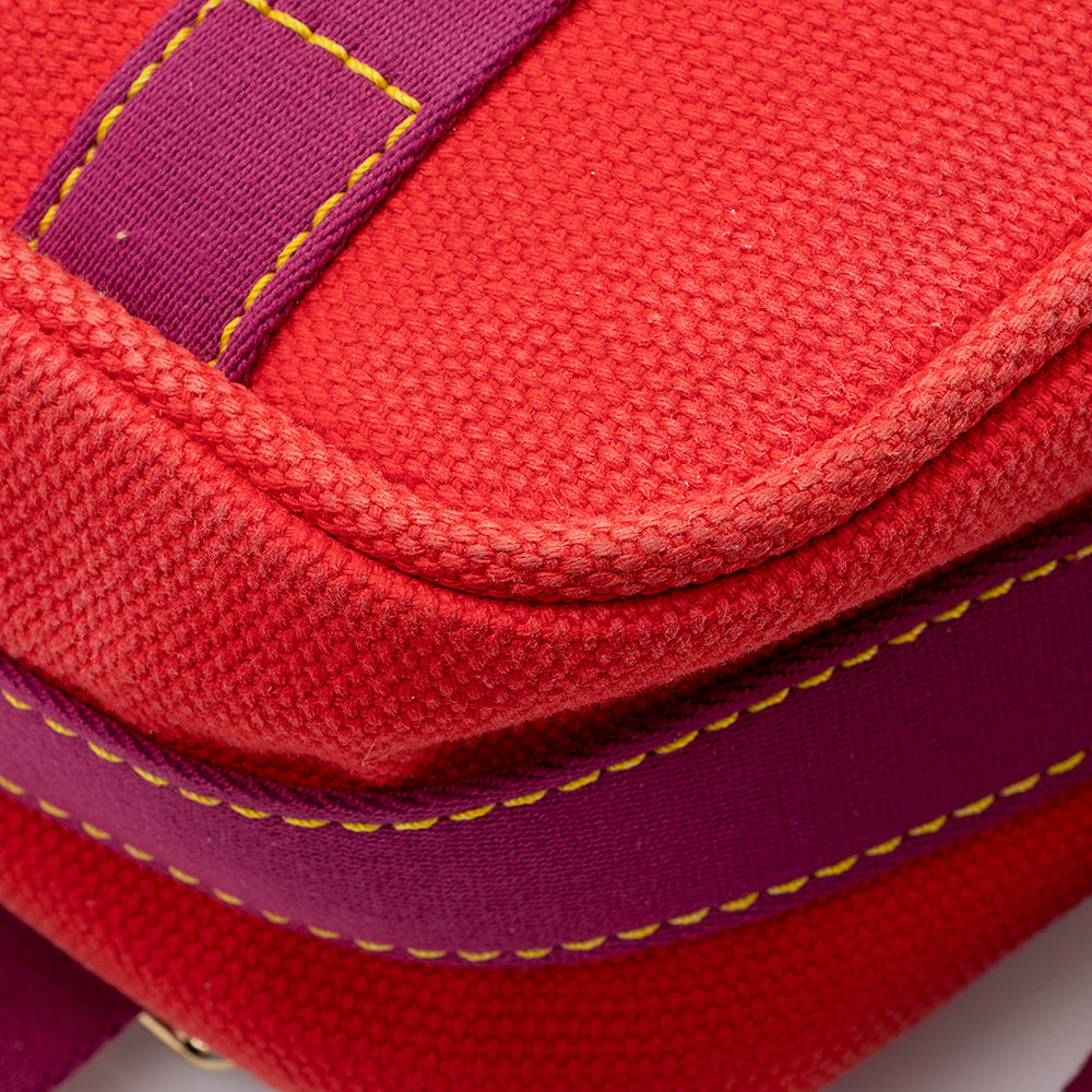 Louis Vuitton Canvas Antigua Besace Messenger Bag (SHF-21189)