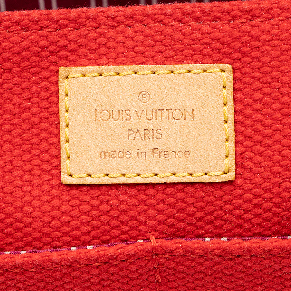 Louis Vuitton Canvas Antigua Besace Messenger Bag (SHF-21189)