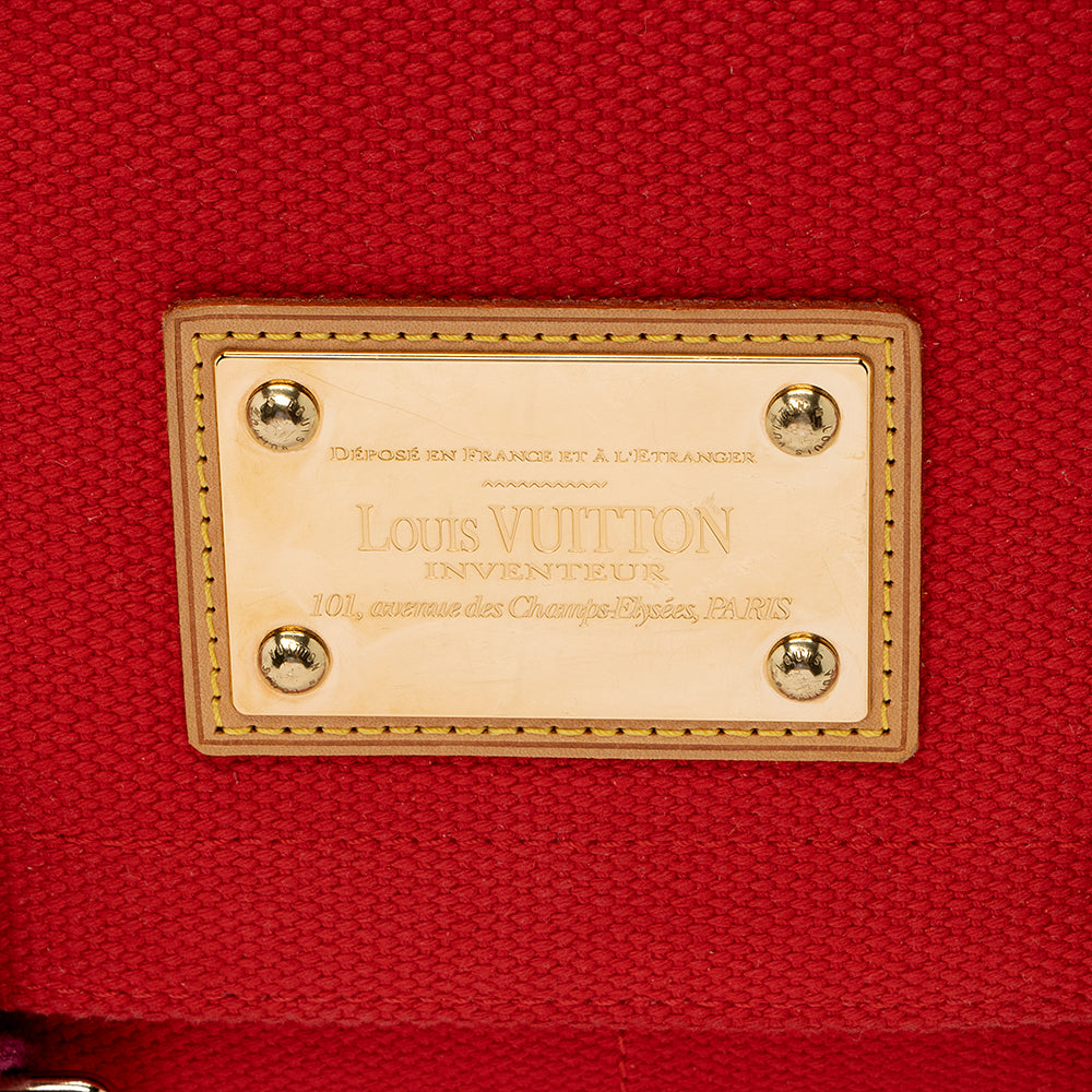 Louis Vuitton Canvas Antigua Besace Messenger Bag (SHF-21189)