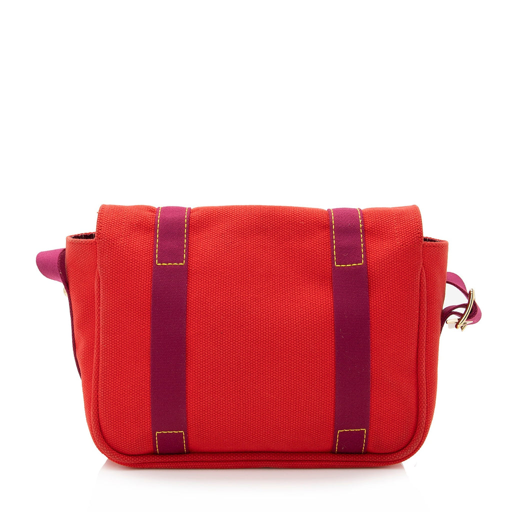 Louis Vuitton Canvas Antigua Besace Messenger Bag (SHF-22345)