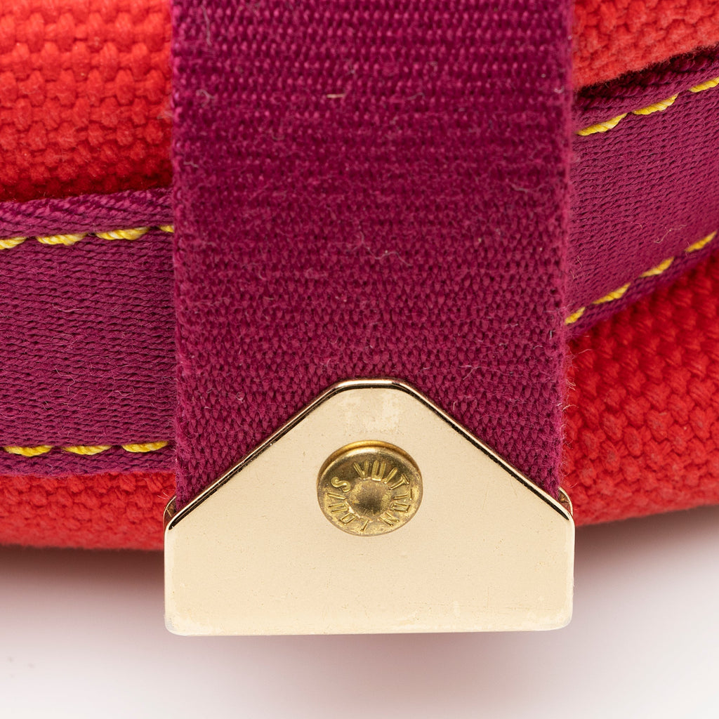 Louis Vuitton Canvas Antigua Besace Messenger Bag (SHF-22345)