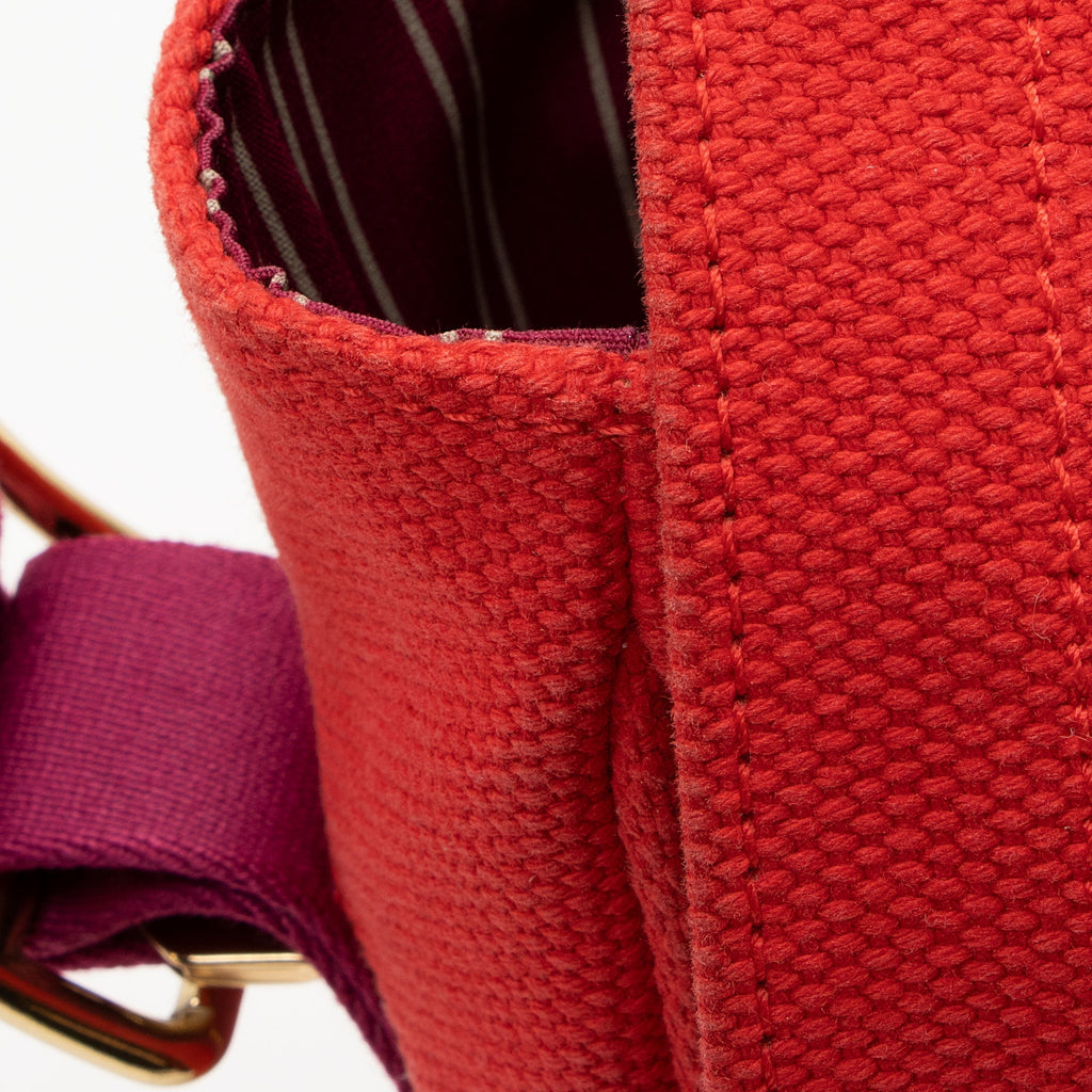 Louis Vuitton Canvas Antigua Besace Messenger Bag (SHF-22345)