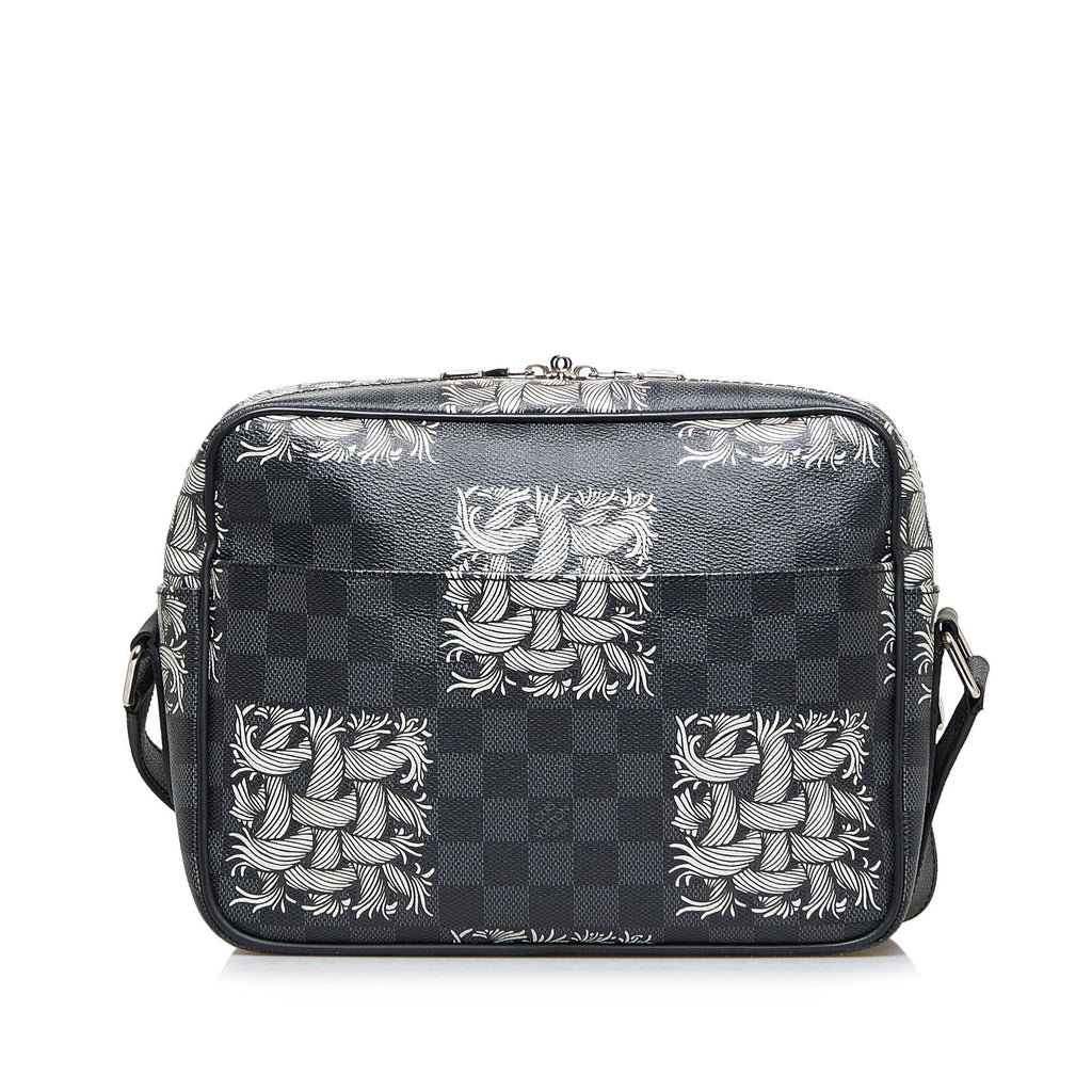 Louis Vuitton Christopher Nemeth Damier Graphite Nil PM (SHG-NtV8pY)