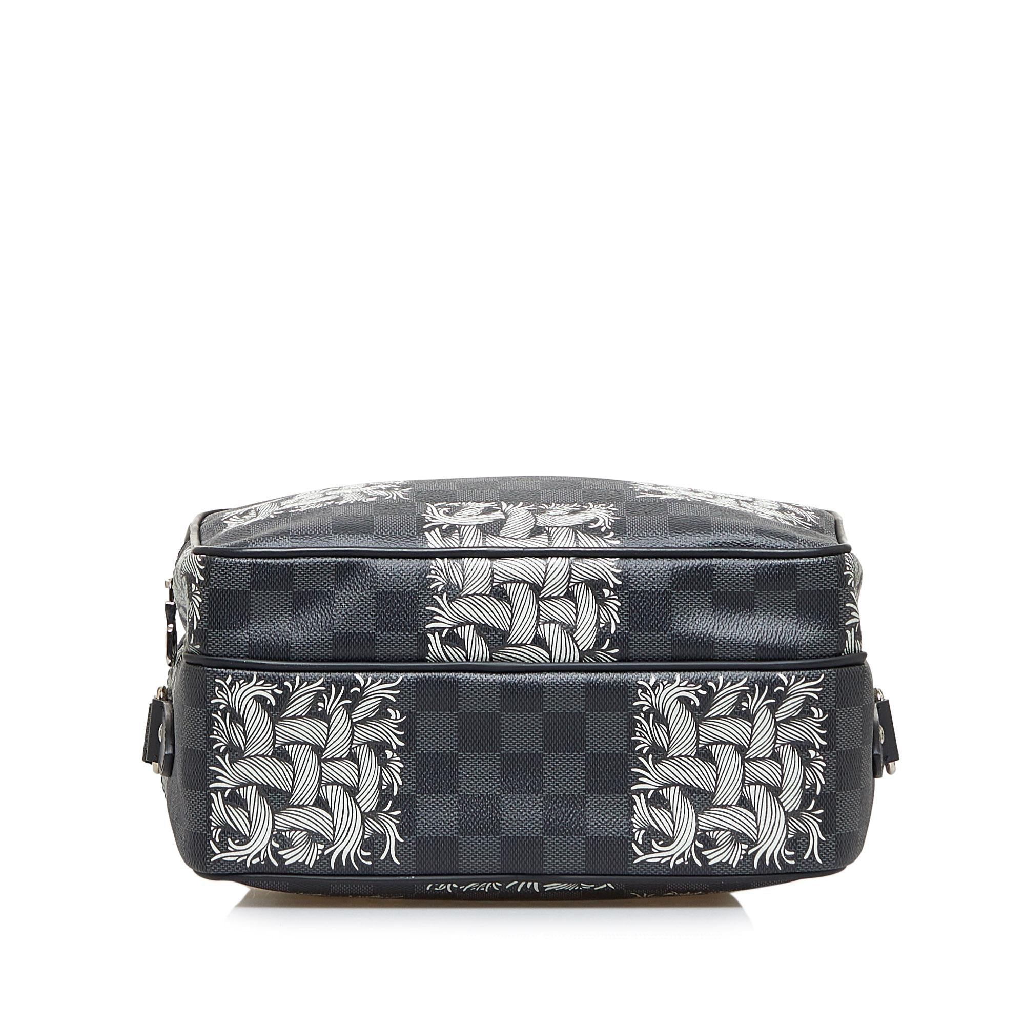 Louis Vuitton Christopher Nemeth Damier Graphite Nil PM (SHG-NtV8pY)
