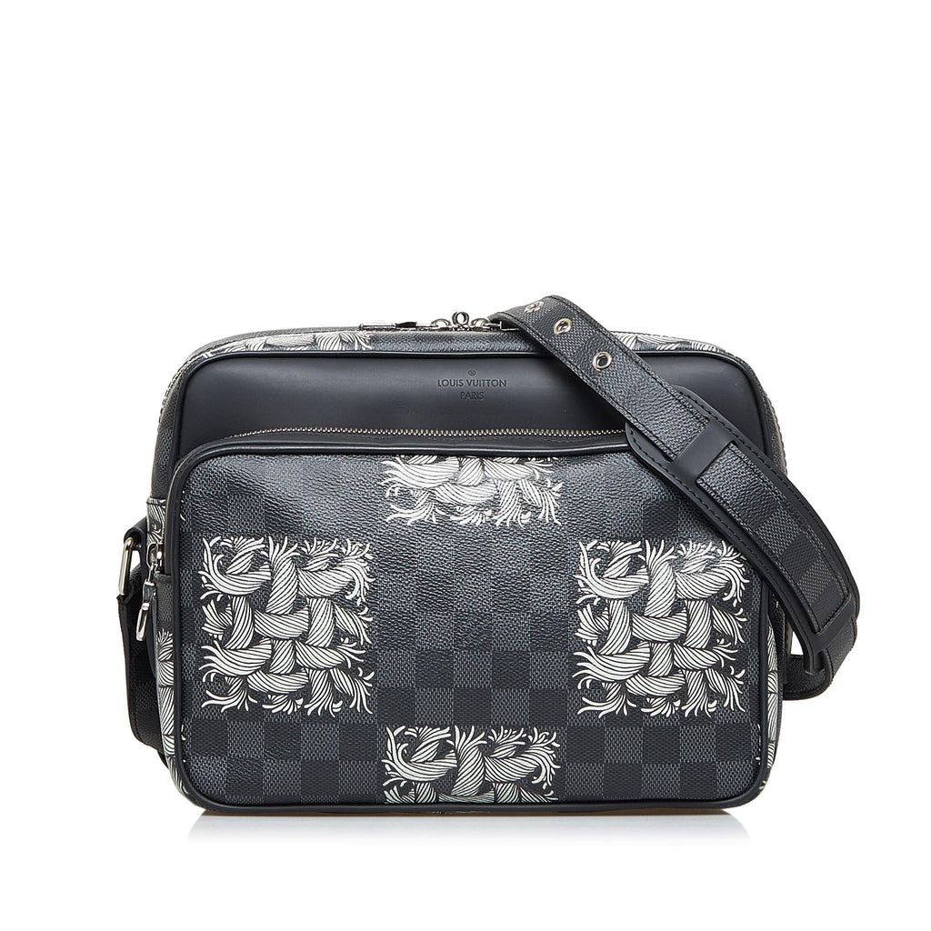 Louis Vuitton Christopher Nemeth Damier Graphite Nil PM (SHG-NtV8pY)